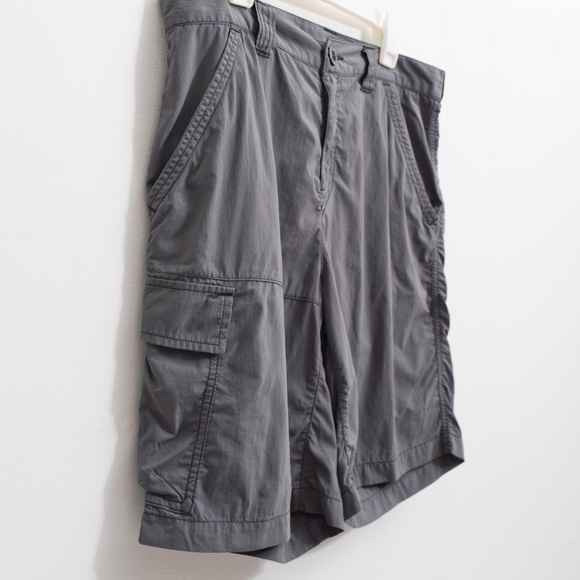 Columbia Men's Quick Dry Gray Shorts With Sun Protection Omni-Shade Size 34 - Picture 2 of 8